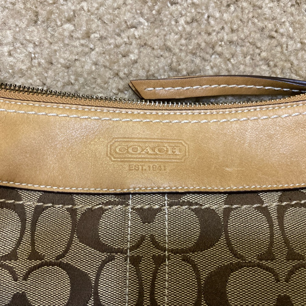 COACH Signature C Jacquard Medium Duffle Shoulder Bag - Picture 2 of 5